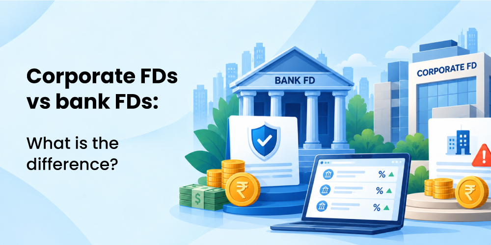 Corporate FDs vs bank FDs: What is the difference?